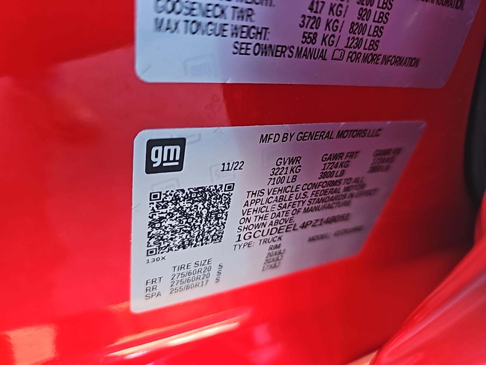 2023 Chevrolet Silverado 1500 RST AWD