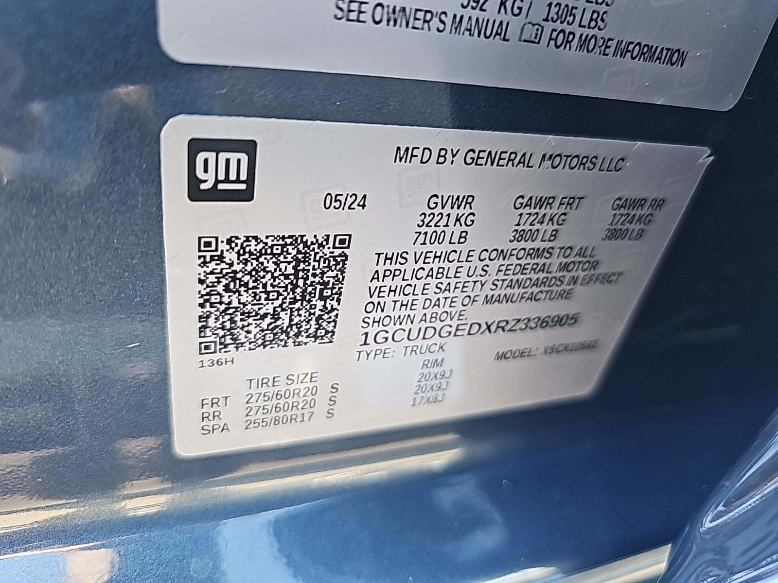 2024 Chevrolet Silverado 1500 LTZ AWD