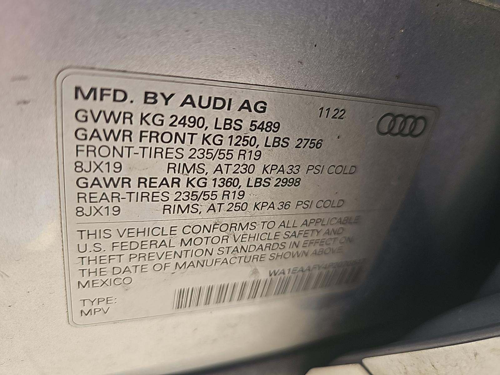 2023 Audi Q5 S line Premium Plus AWD