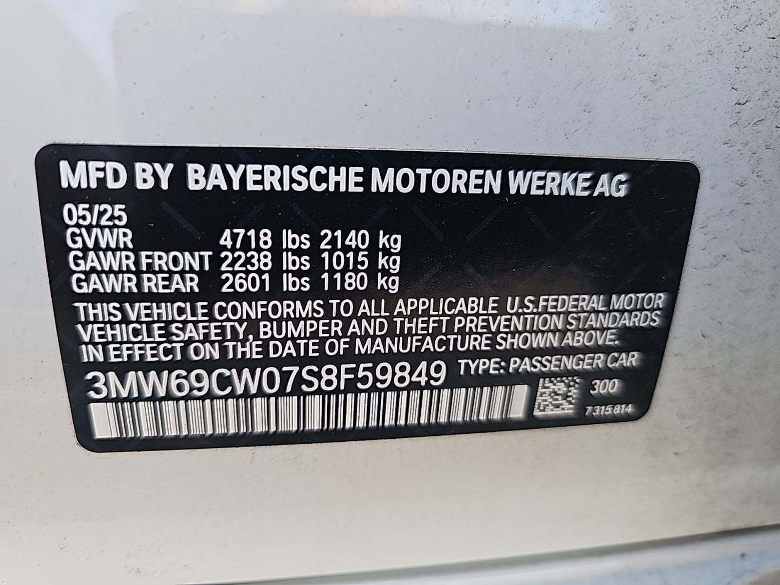 2025 BMW 3 Series 330i RWD