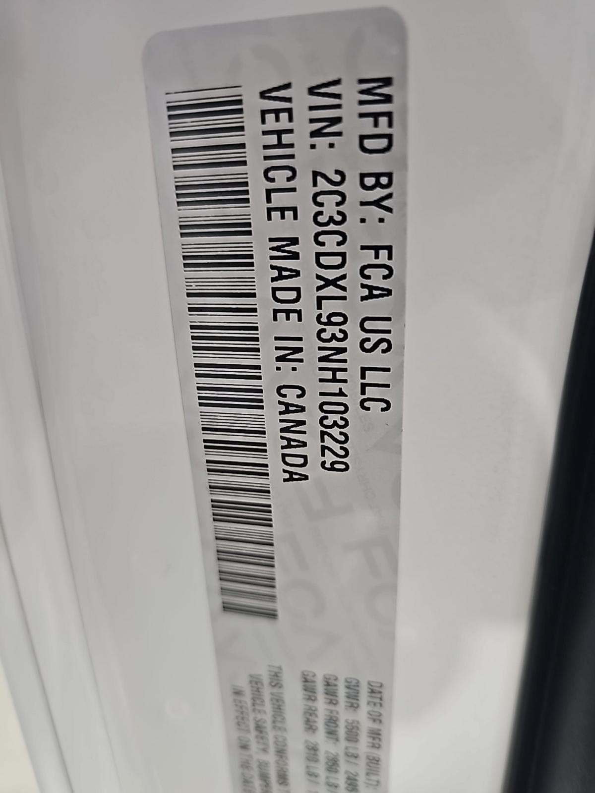 2022 Dodge Charger SRT Hellcat Widebody RWD