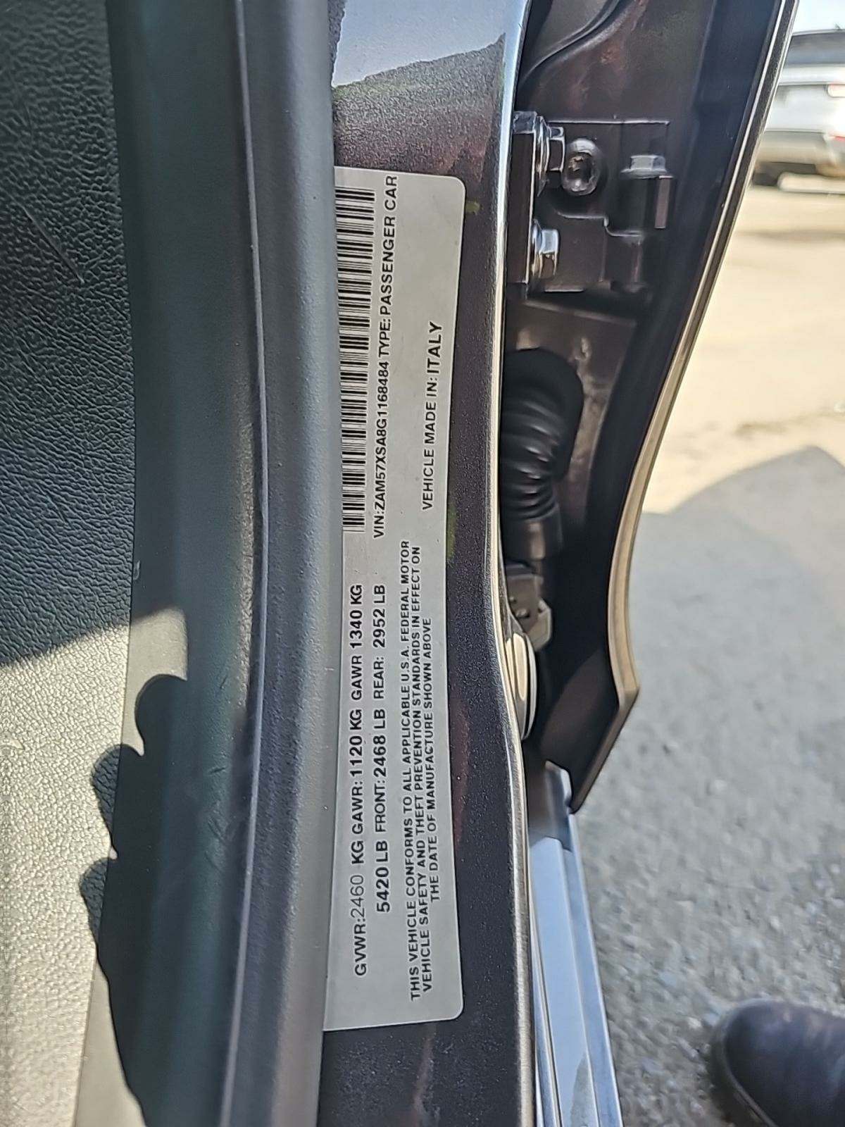 2016 Maserati Ghibli Base RWD