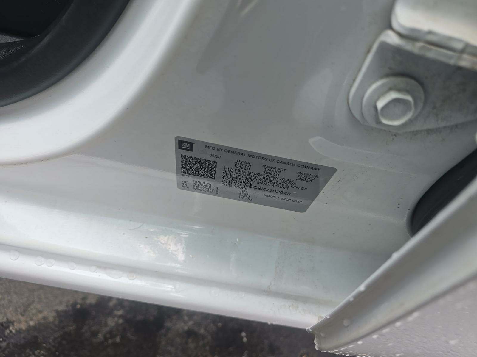 2019 Chevrolet Silverado 1500 Work Truck RWD