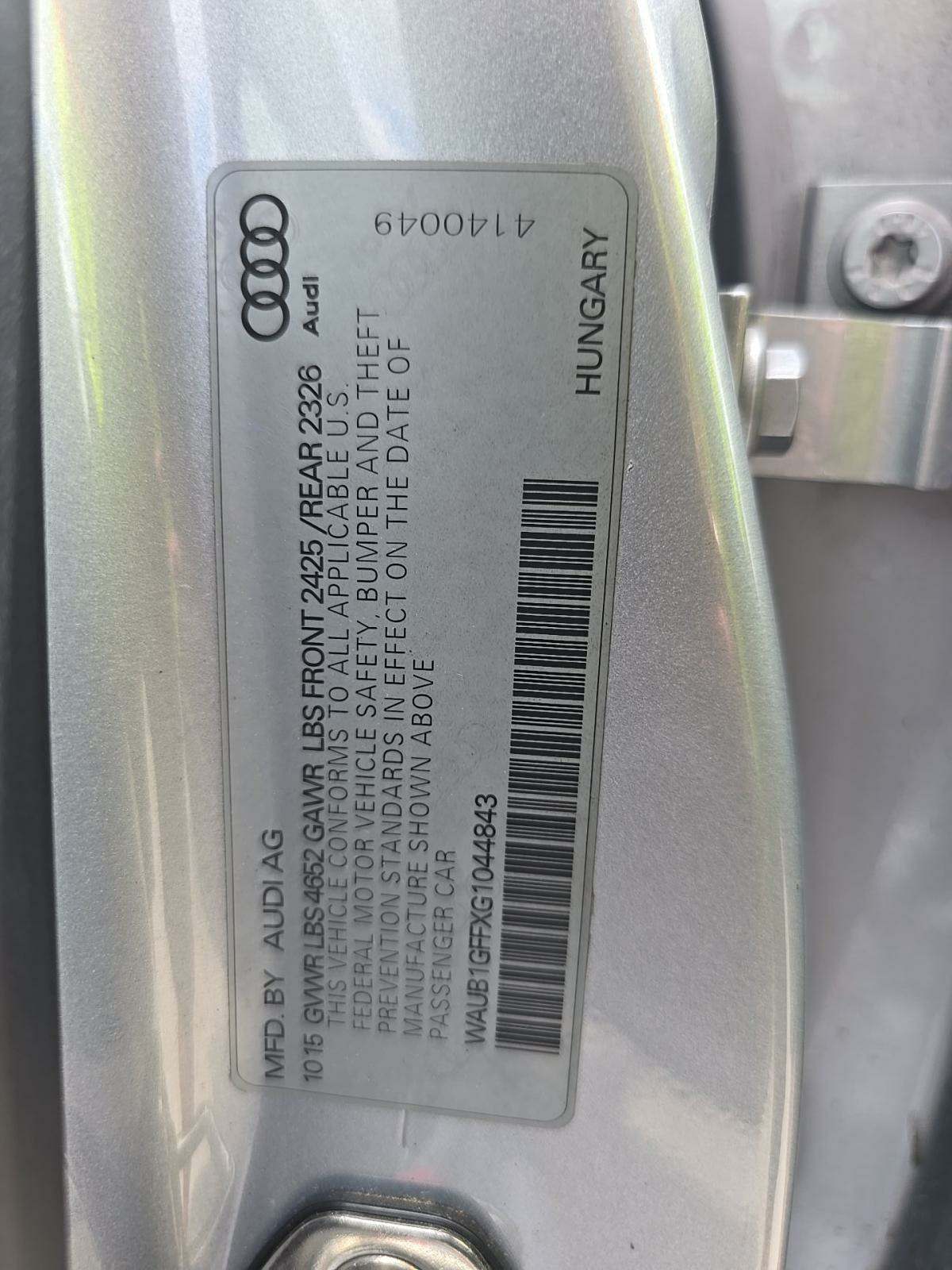 2016 Audi S3 Premium Plus AWD