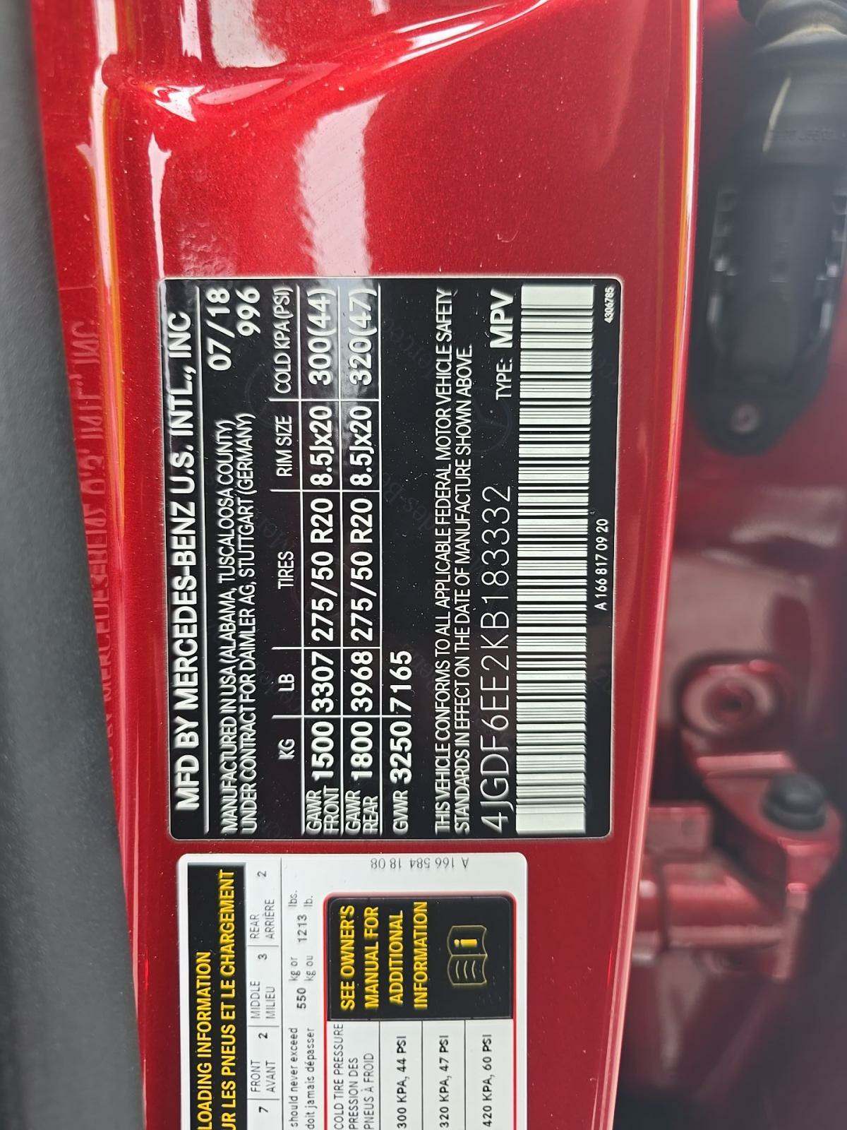 2019 Mercedes-Benz GLS GLS 450 AWD