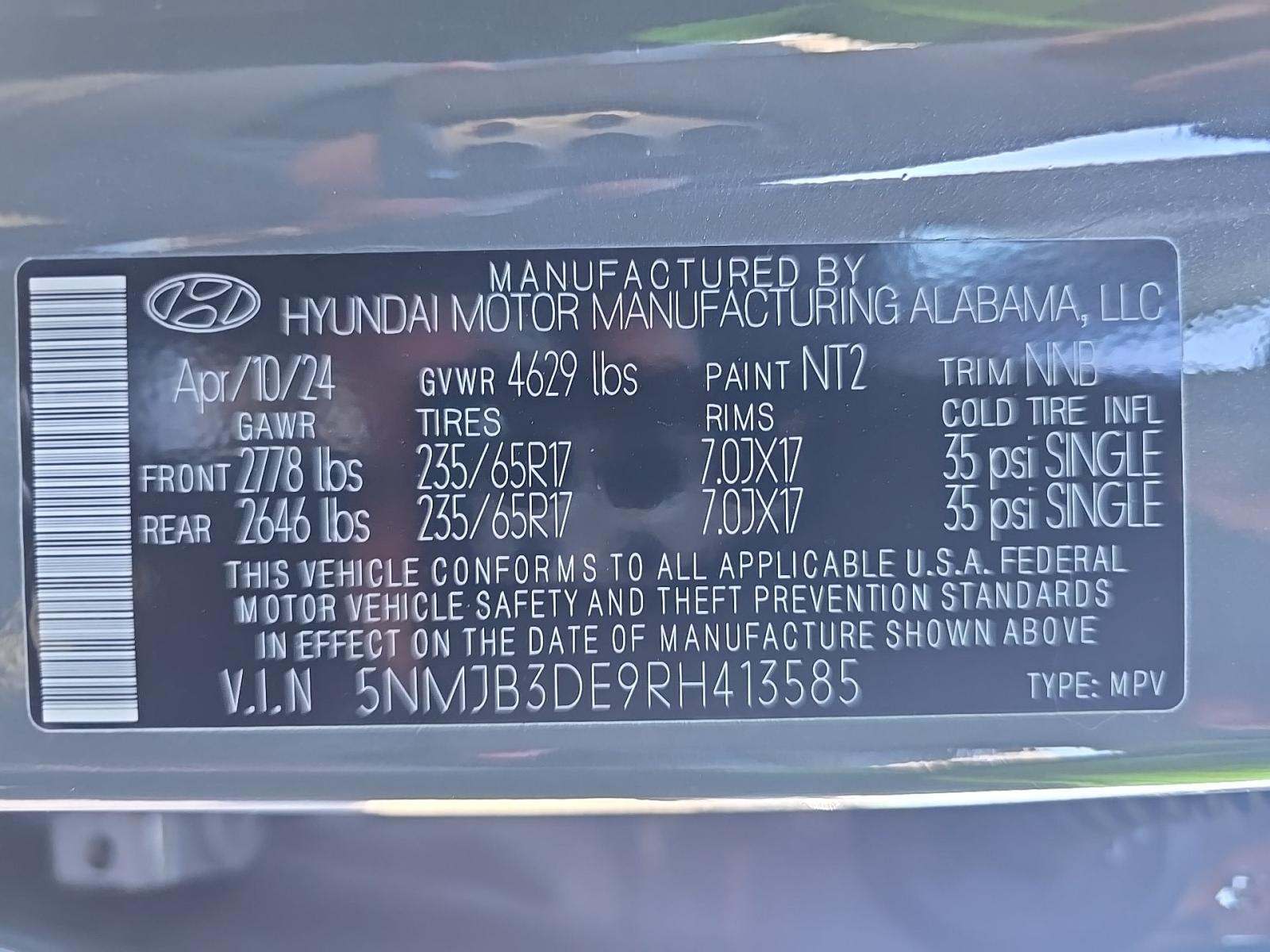 2024 Hyundai Tucson SEL FWD