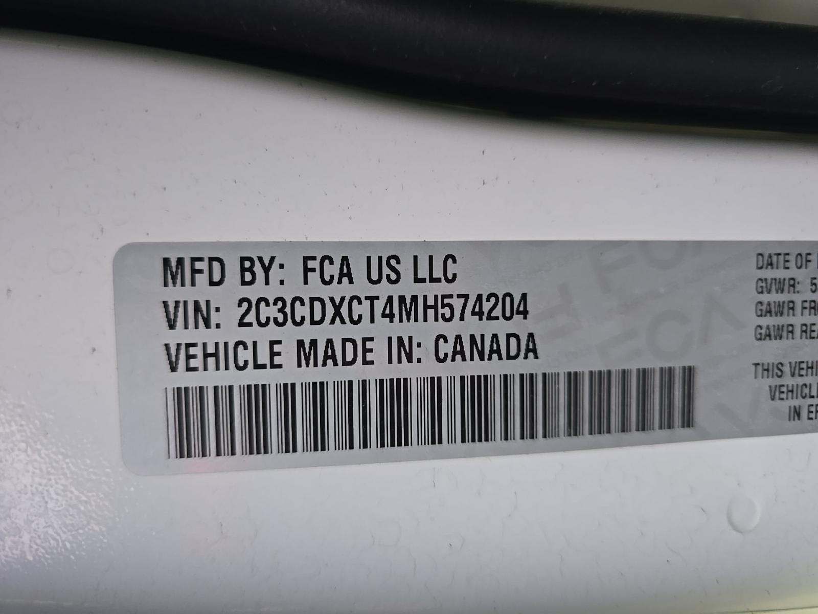 2021 Dodge Charger R/T RWD