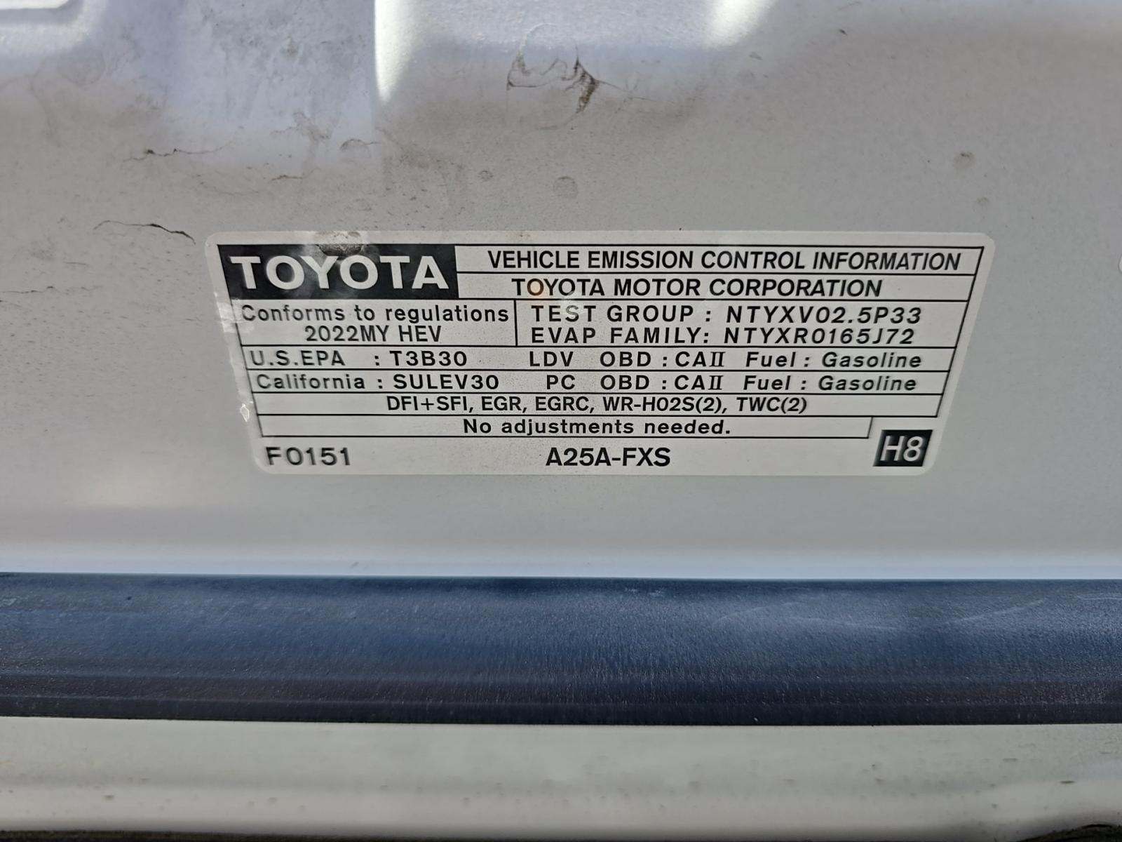 2022 Toyota Camry Hybrid XSE FWD