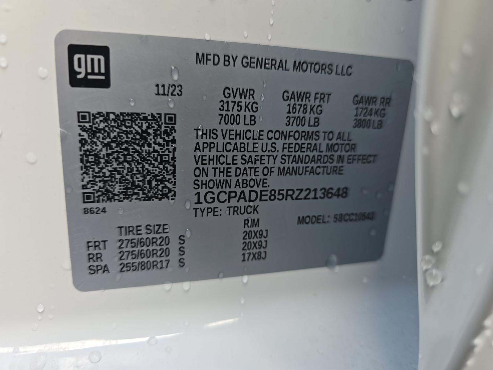 2024 Chevrolet Silverado 1500 RST RWD