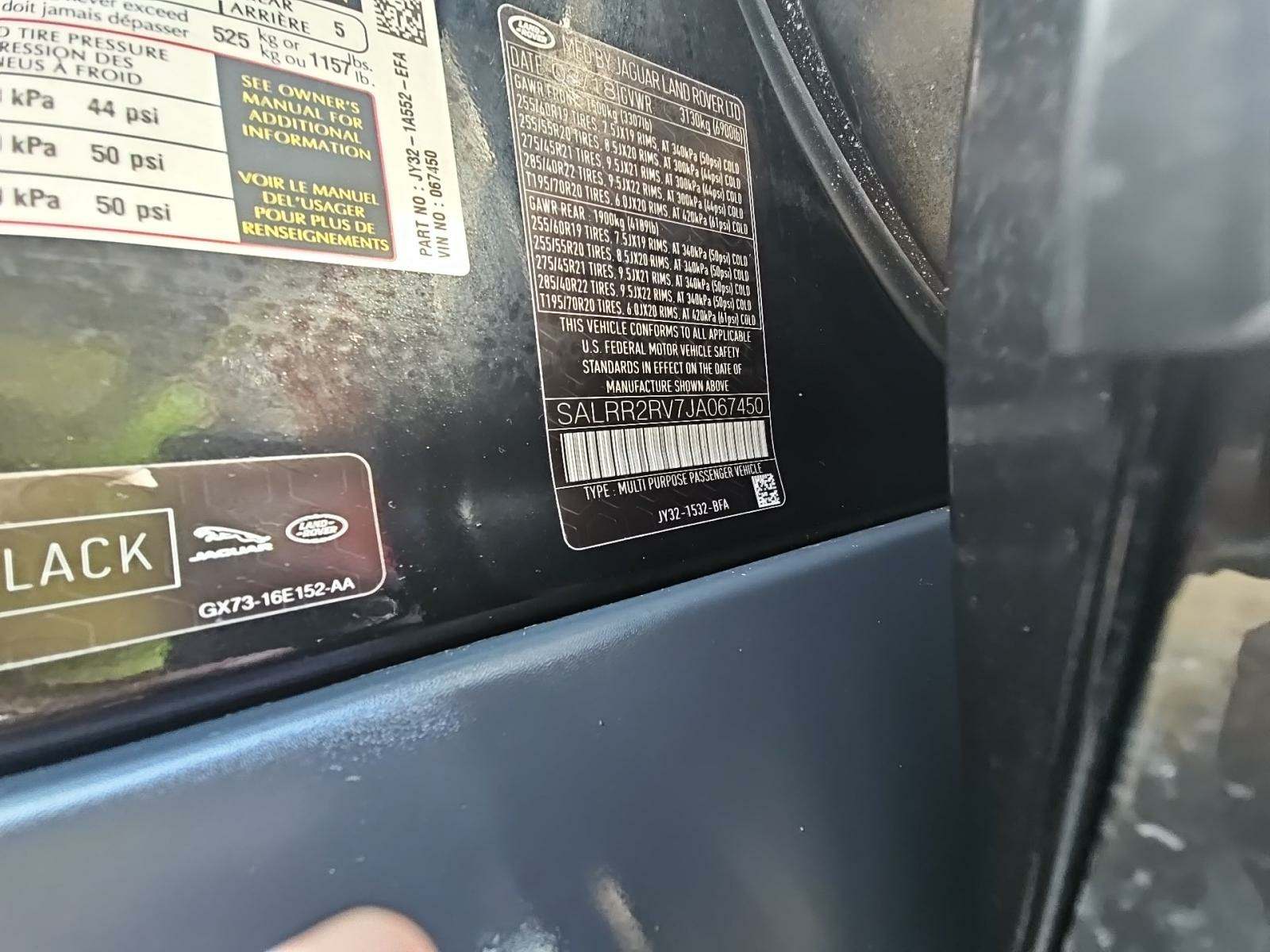 2018 Land Rover Discovery HSE AWD