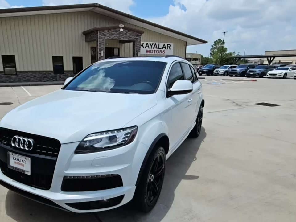 2015 Audi Q7 TDI Prestige AWD