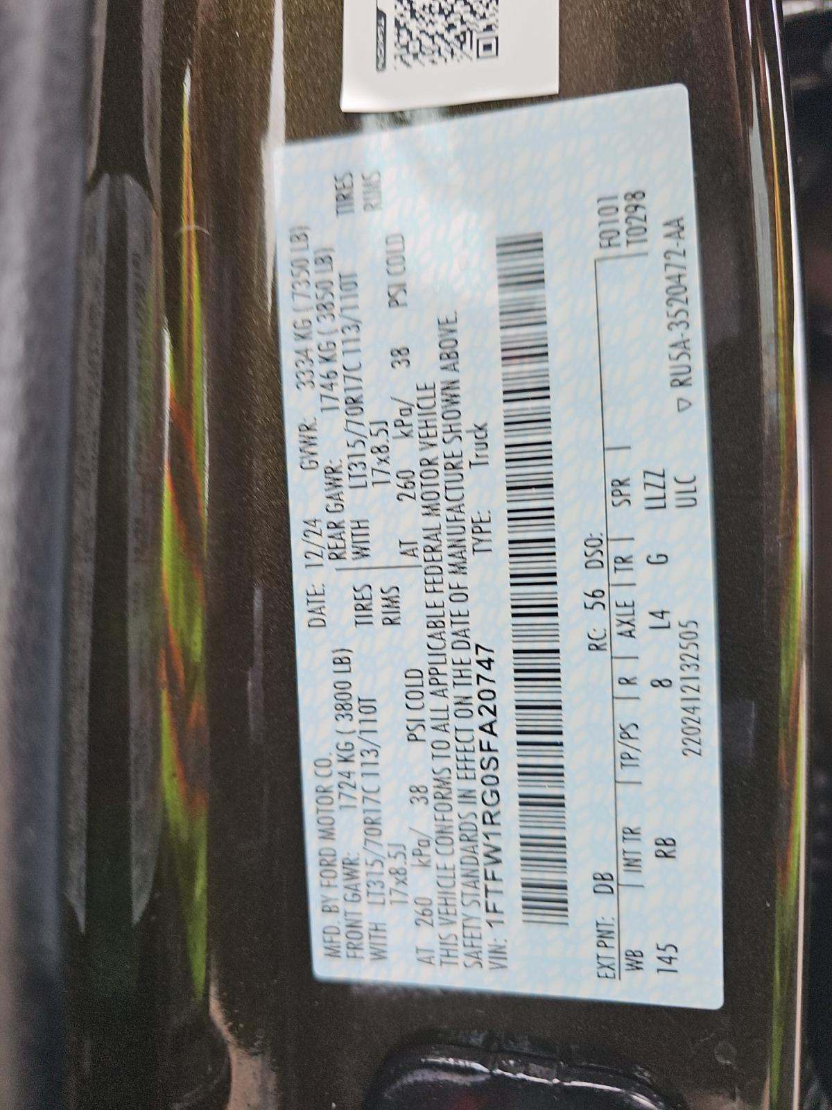 2025 Ford F-150 Raptor AWD