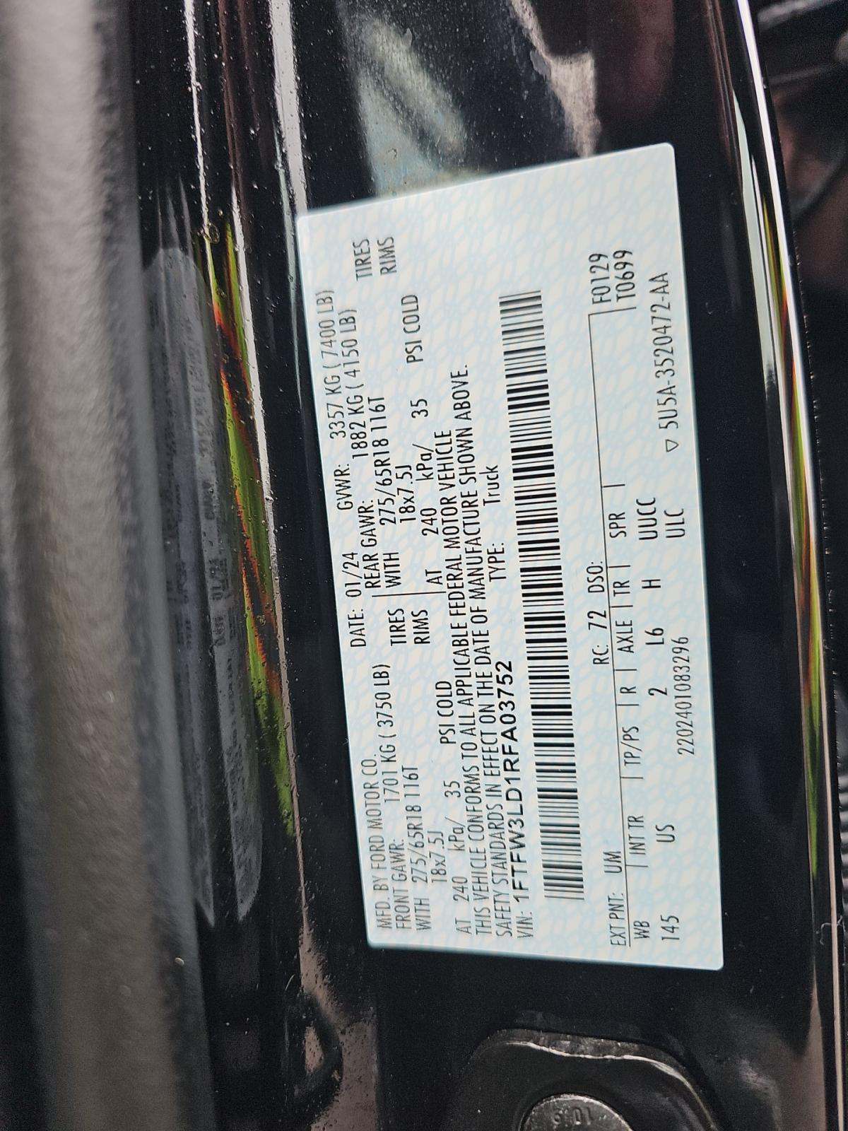 2024 Ford F-150 Hybrid XLT AWD