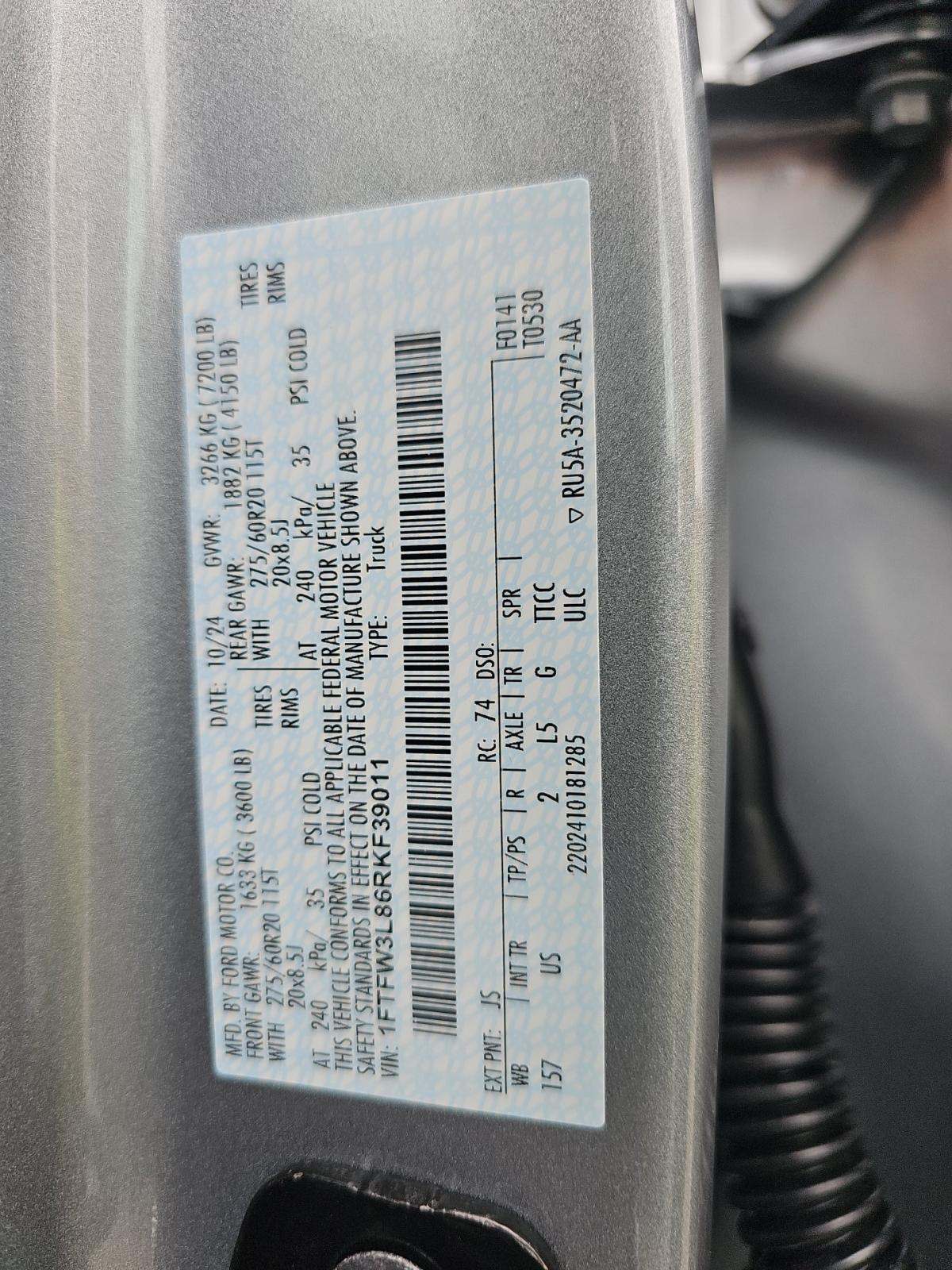 2024 Ford F-150 XLT AWD