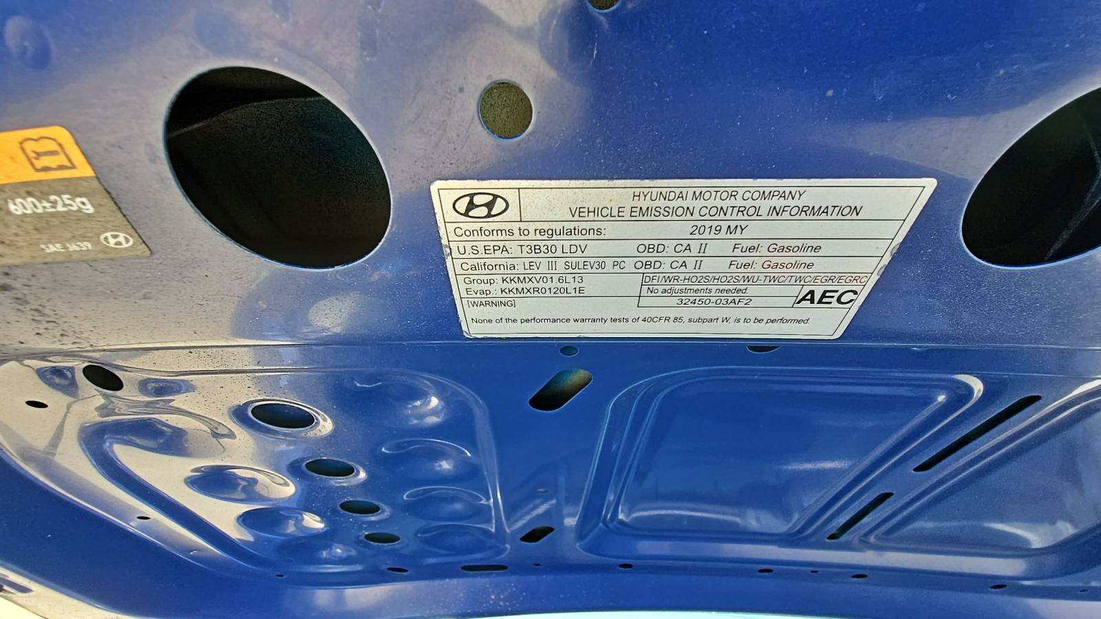 2019 Hyundai Ioniq Hybrid Blue FWD