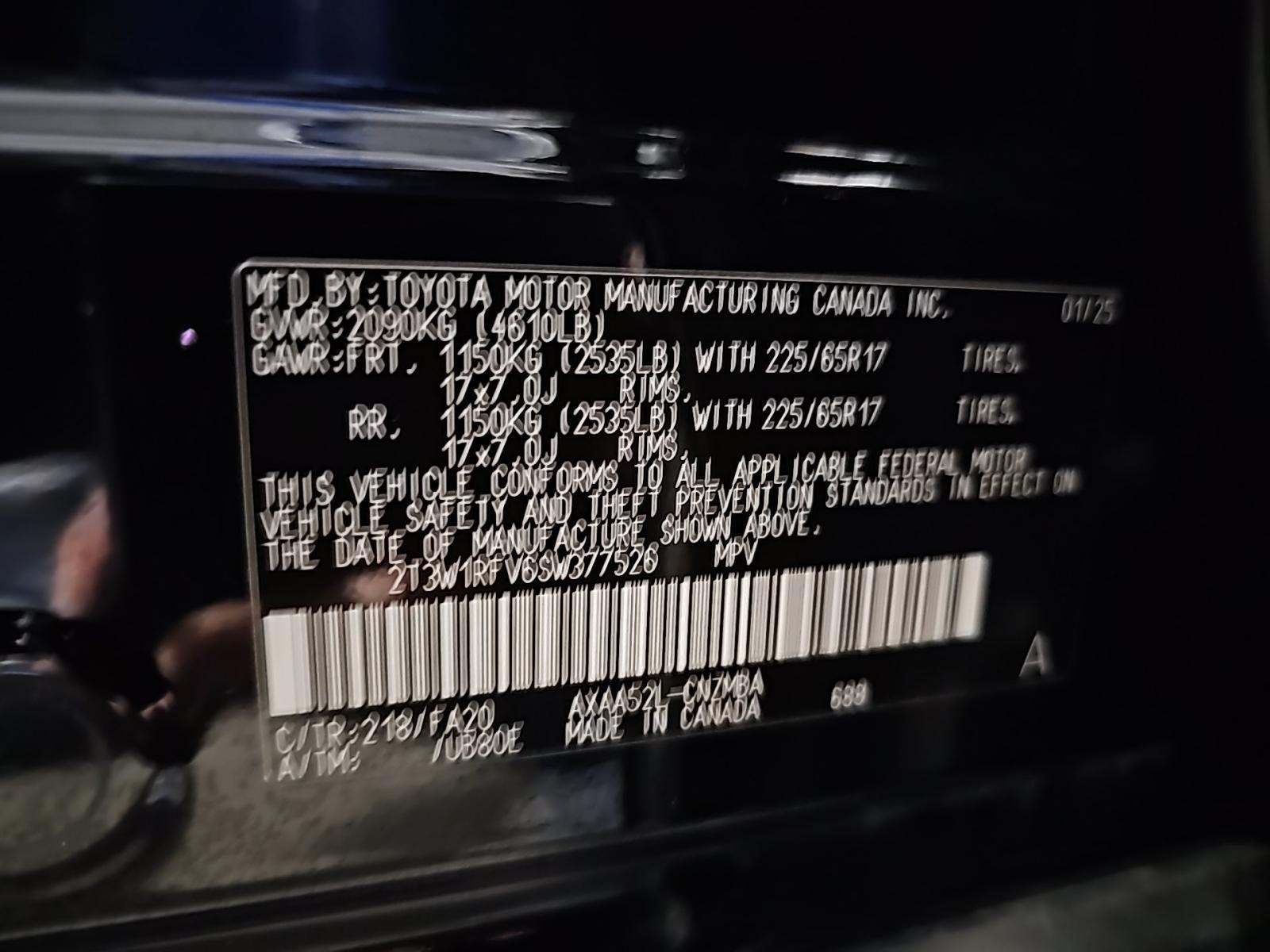 2025 Toyota RAV4 XLE FWD