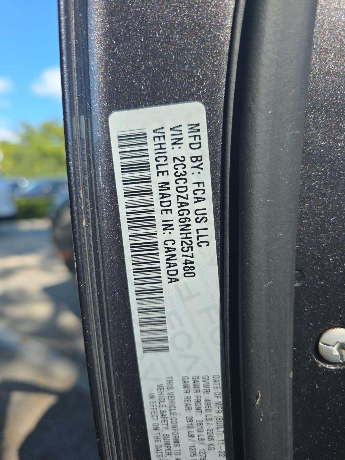 2022 Dodge Challenger SXT RWD