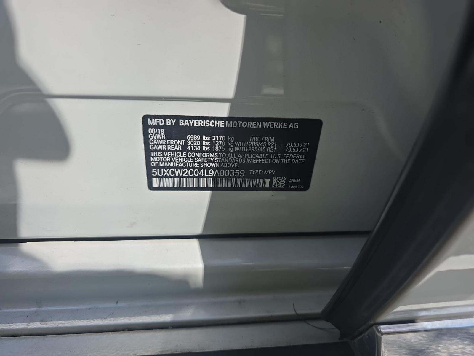 2020 BMW X7 xDrive40i AWD