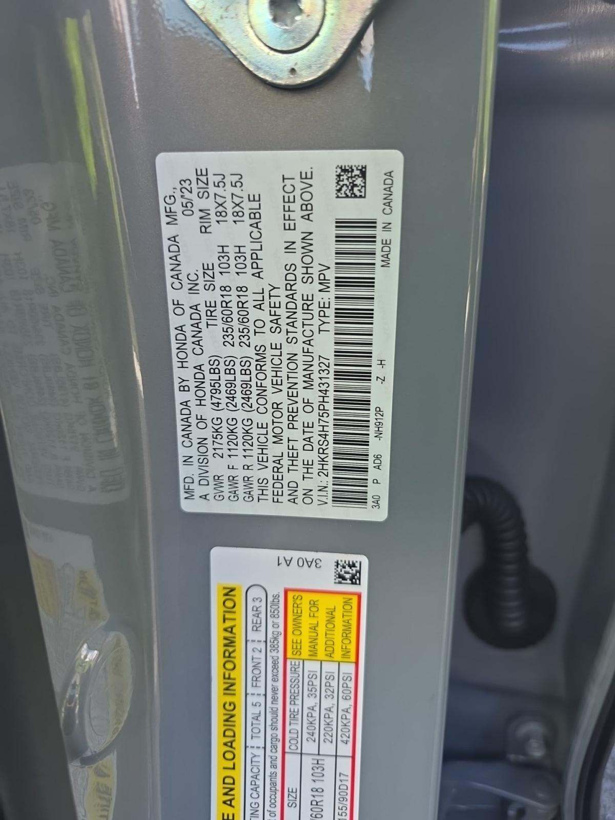 2023 Honda CR-V EX-L AWD