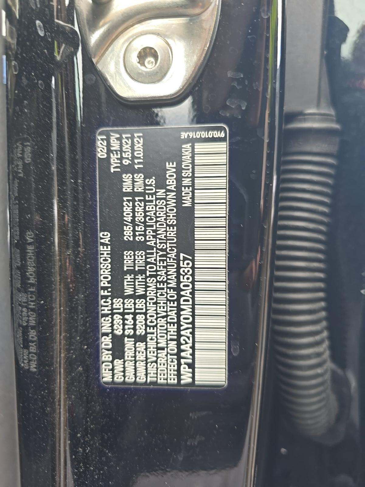 2021 Porsche Cayenne Base AWD
