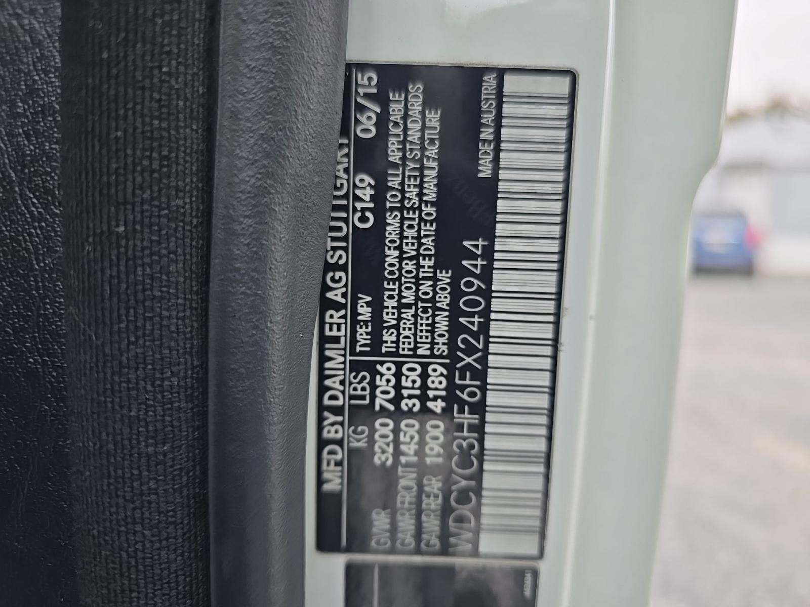 2015 Mercedes-Benz G-Class G 550 AWD