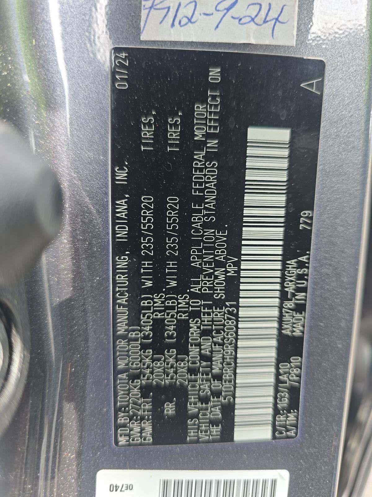 TOYOTA HIGHLANDER - 5