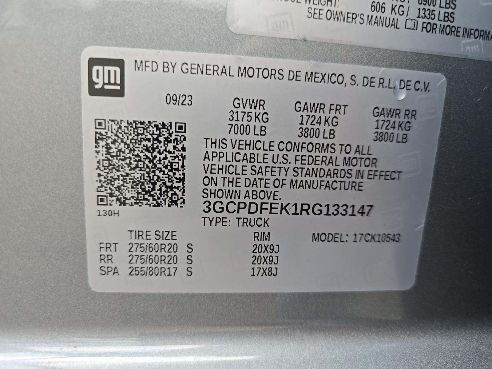 2024 Chevrolet Silverado 1500 LT Trail Boss AWD