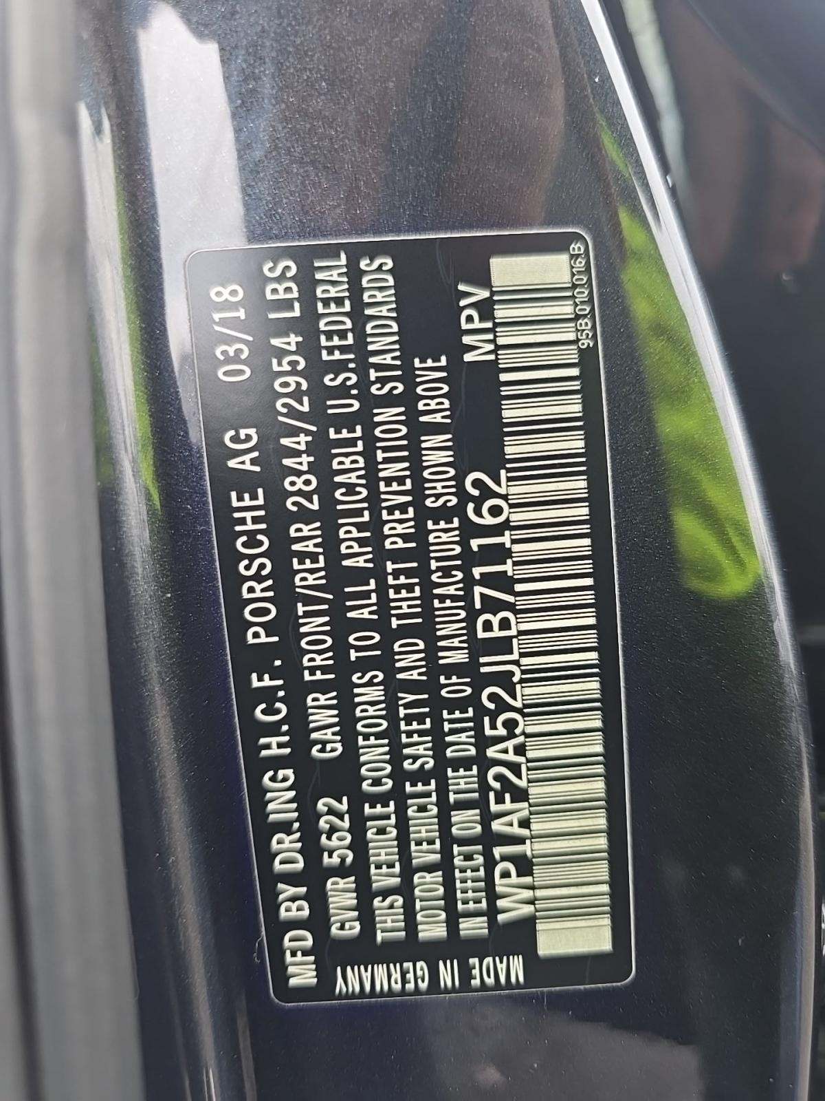 2018 Porsche Macan Turbo AWD