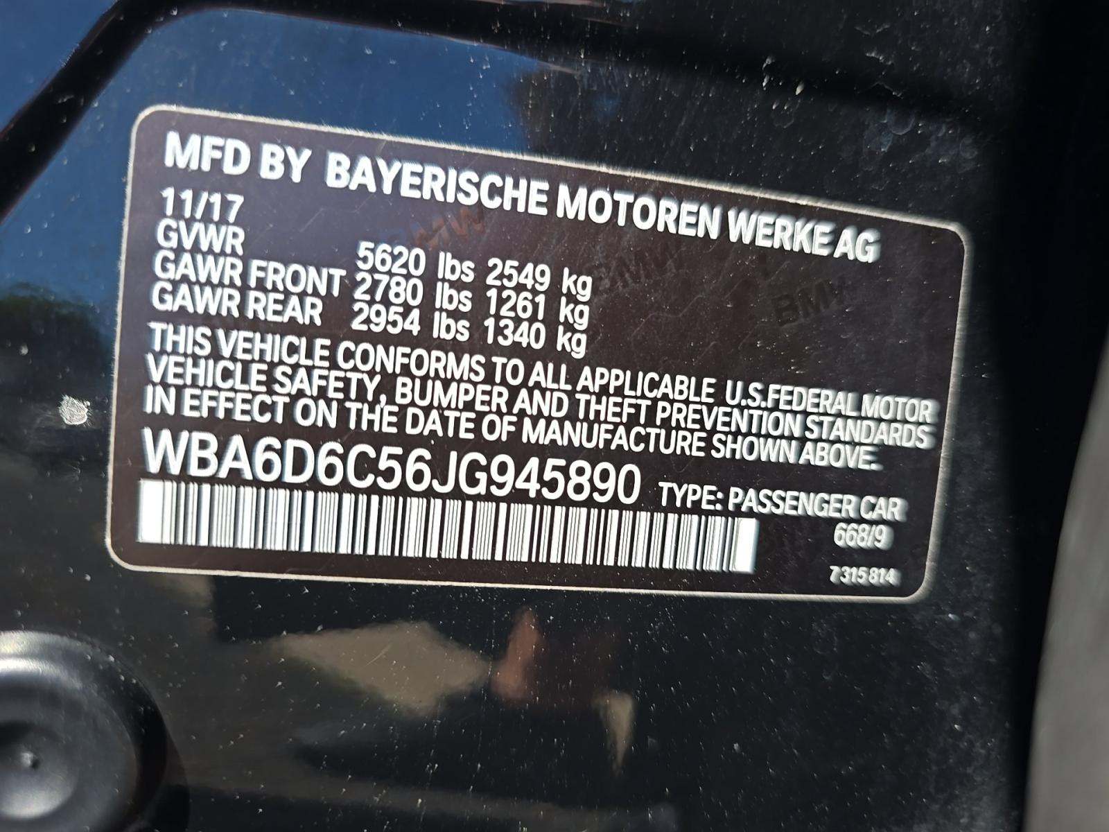 2018 BMW 6 Series ALPINA B6 xDrive AWD