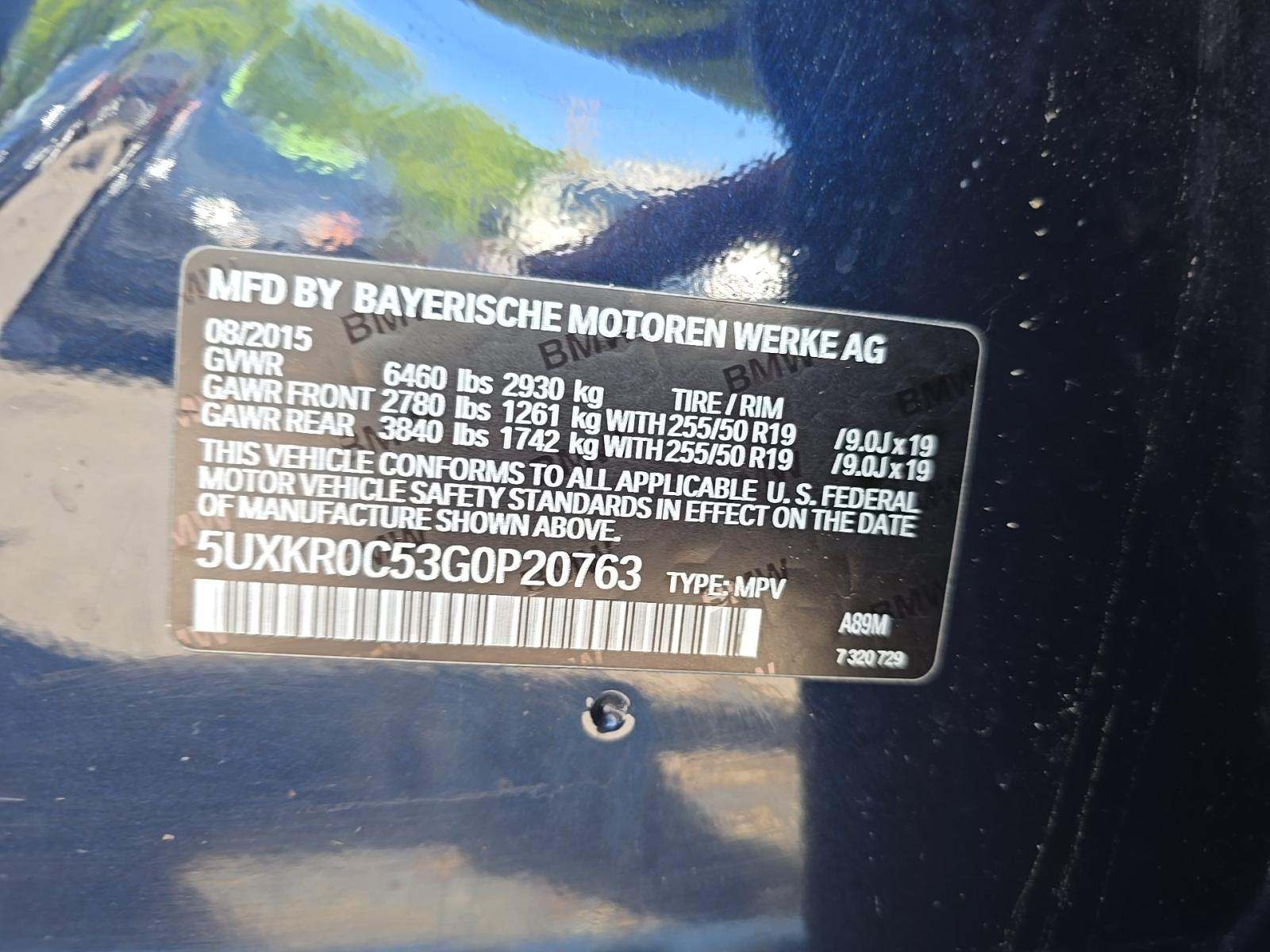 2016 BMW X5 xDrive35i AWD