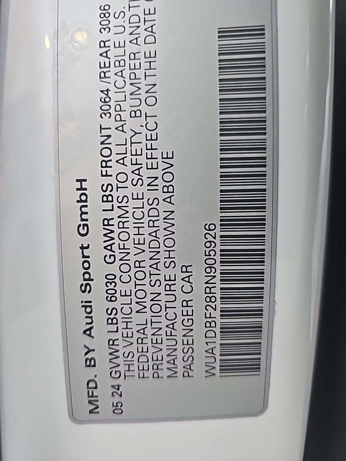 2024 Audi RS 6 Base AWD