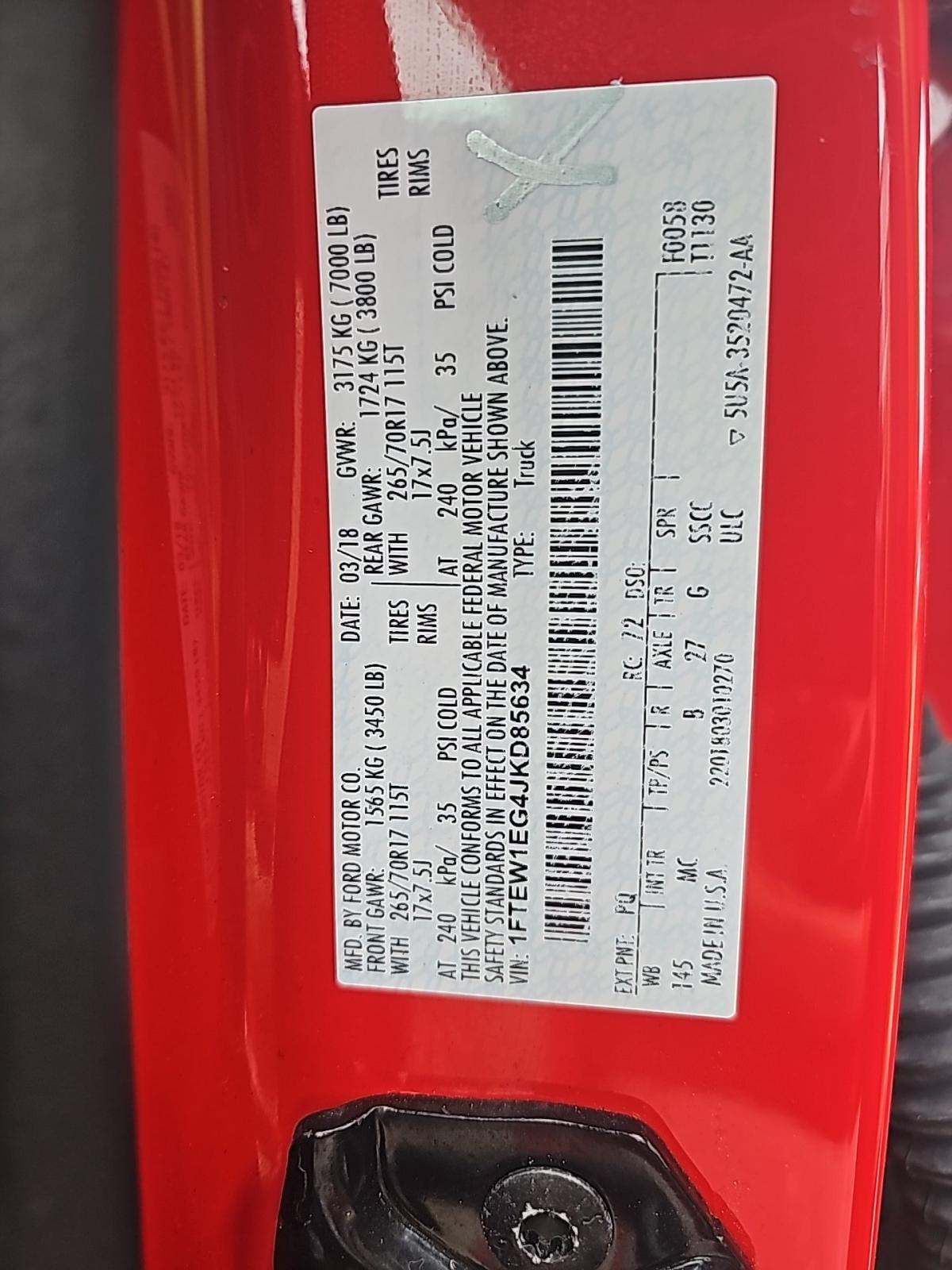 2018 Ford F-150 XLT AWD