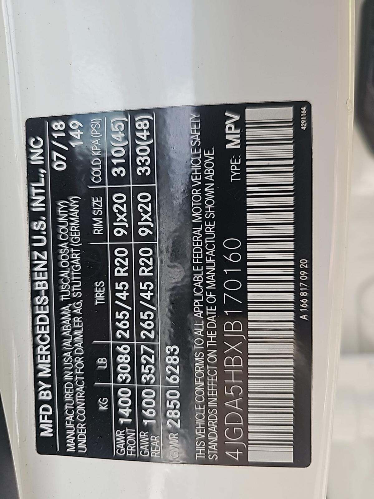 2018 Mercedes-Benz GLE GLE 350 AWD