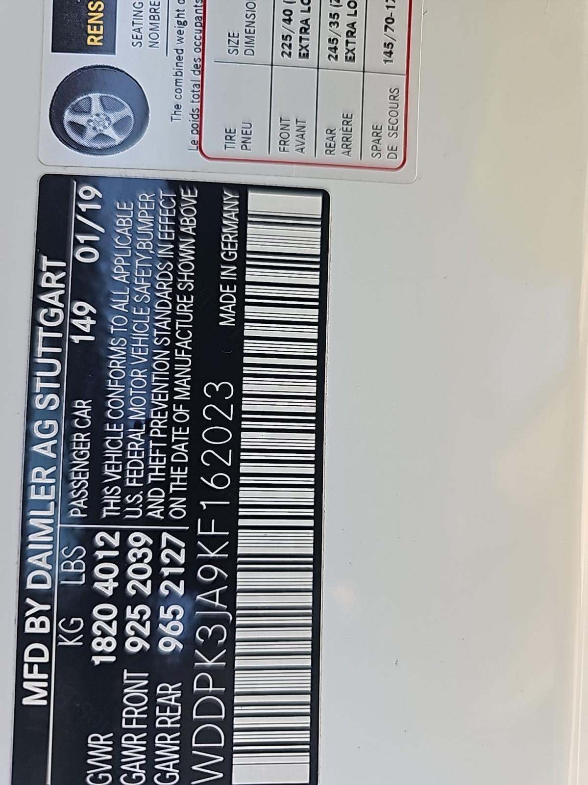 2019 Mercedes-Benz SLC SLC 300 RWD