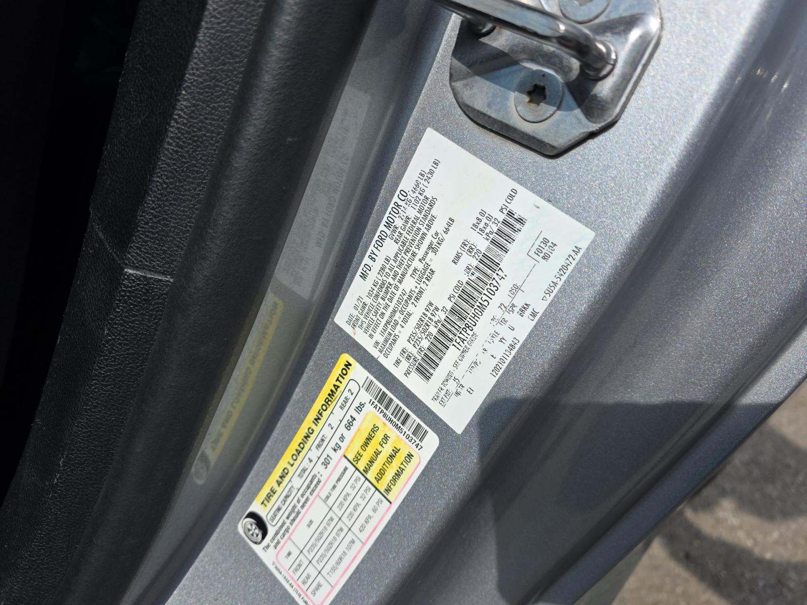 2021 Ford Mustang EcoBoost Premium RWD
