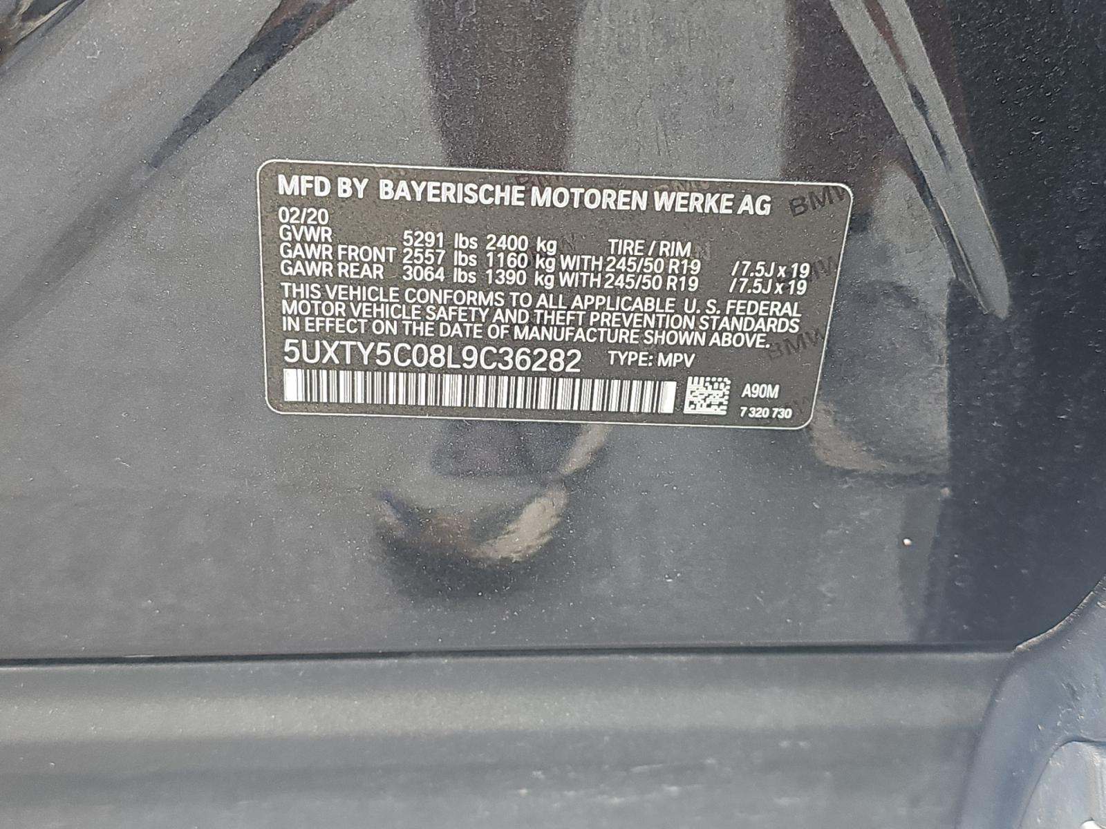 2020 BMW X3 xDrive30i AWD