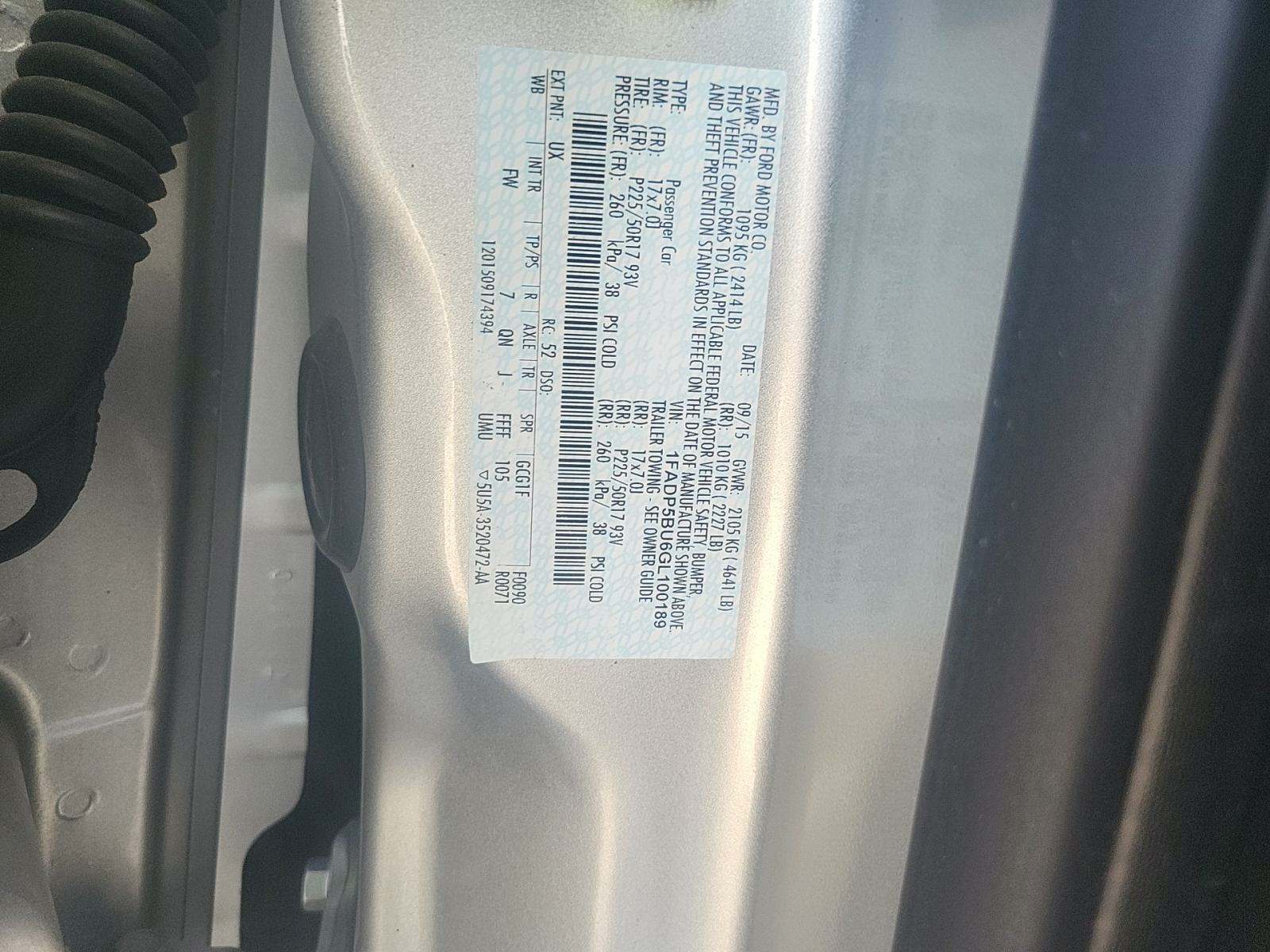 2016 Ford C-MAX Hybrid SEL FWD