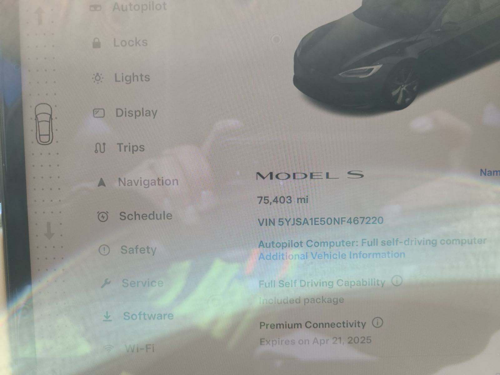 2022 Tesla Model S Base AWD