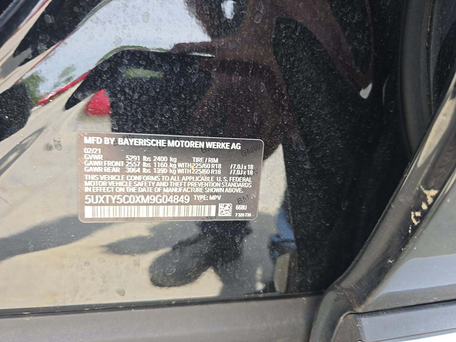 2021 BMW X3 xDrive30i AWD