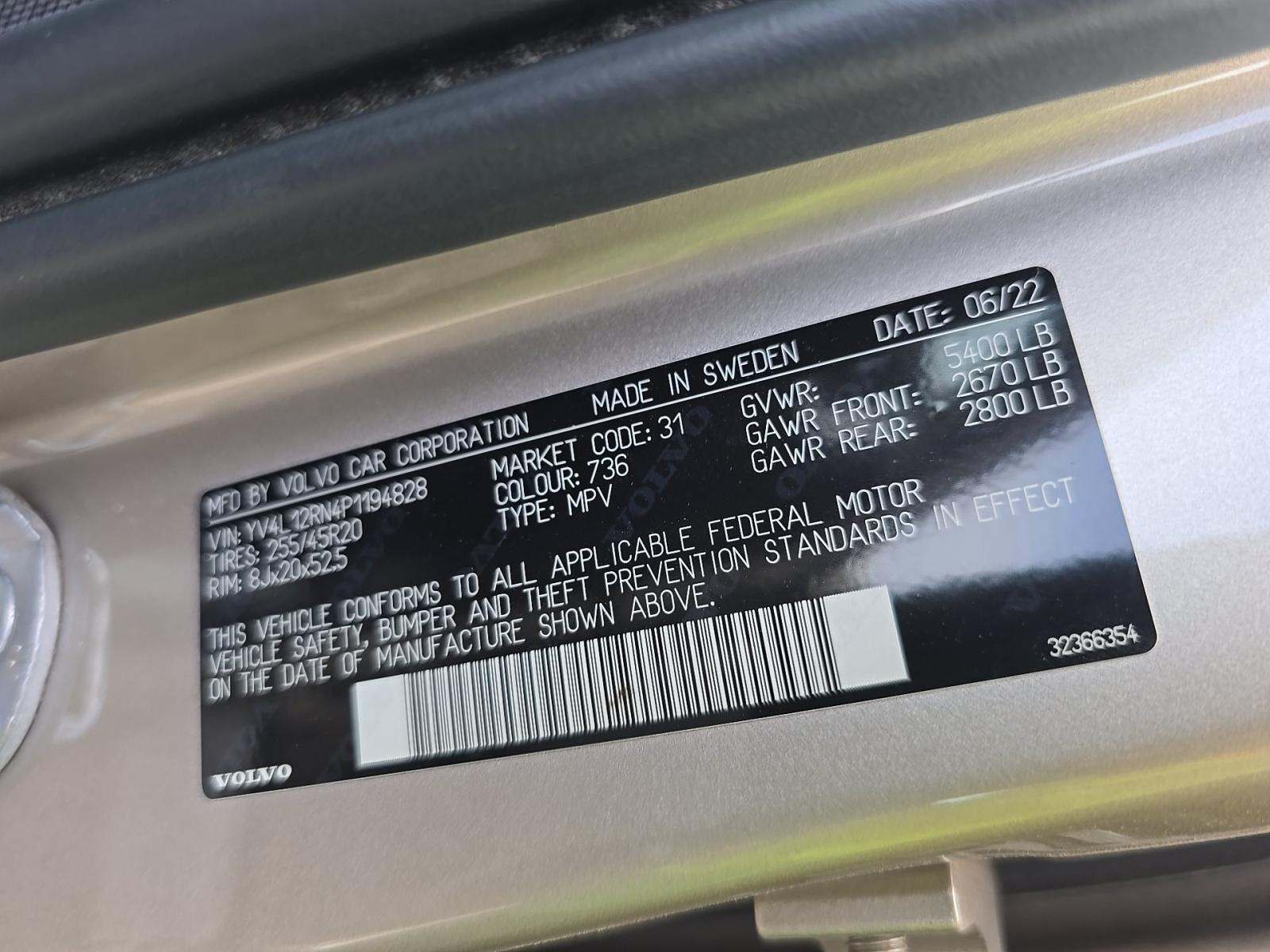 2023 Volvo XC60 B5 Plus AWD
