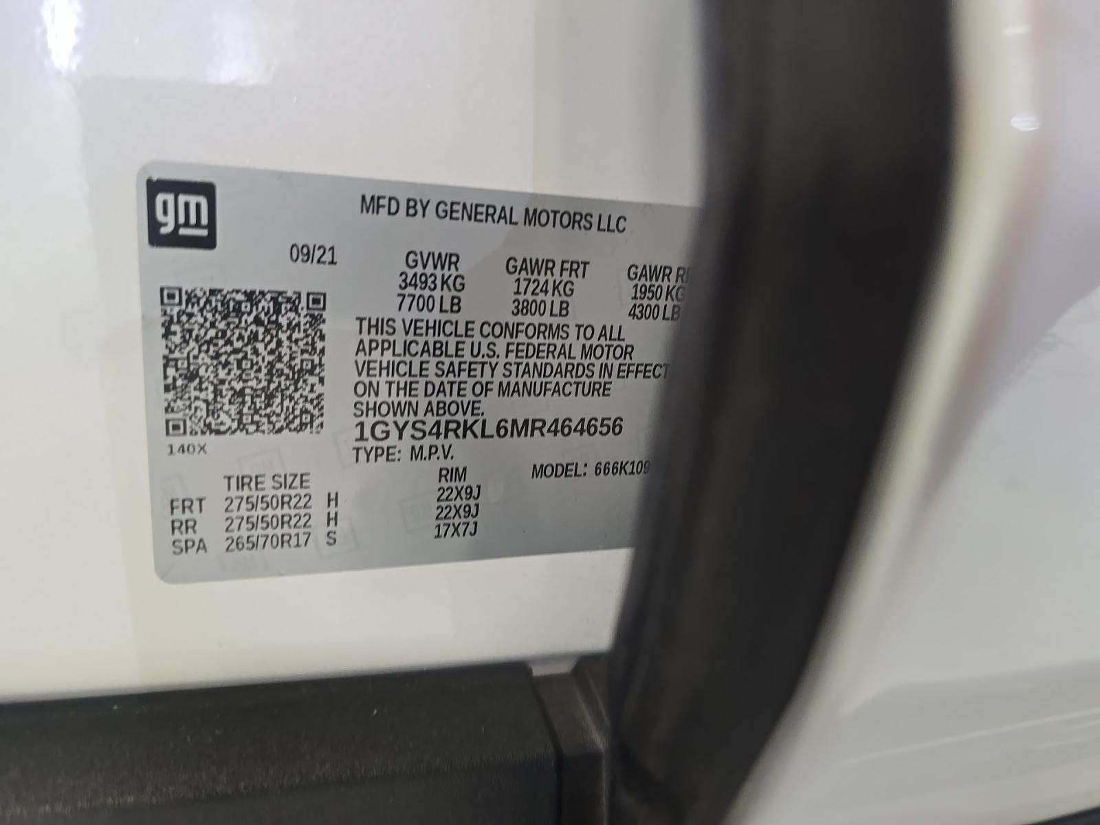 2021 Cadillac Escalade ESV Sport Platinum AWD