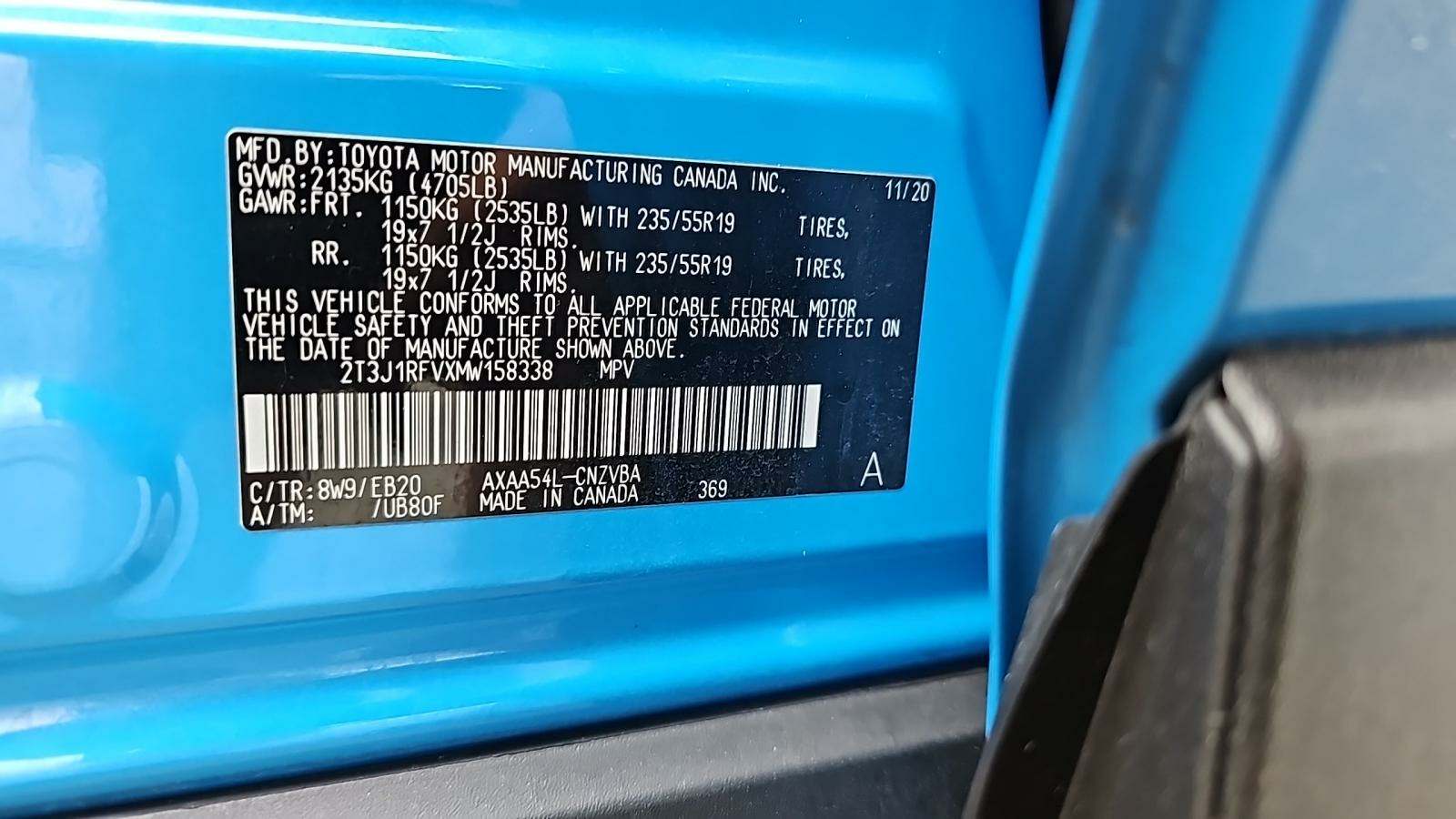 2021 Toyota RAV4 Adventure AWD