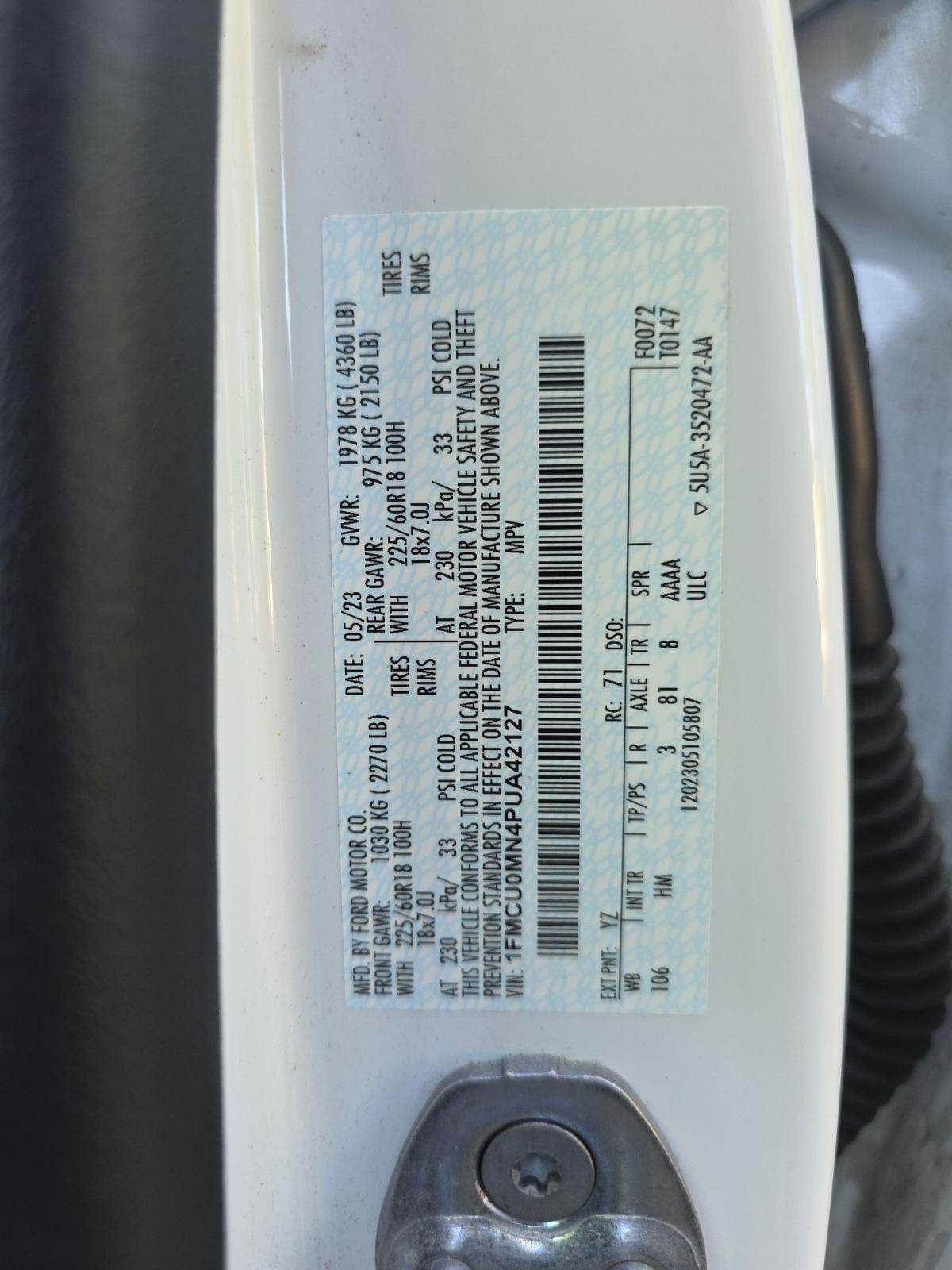 2023 Ford Escape ST-Line FWD