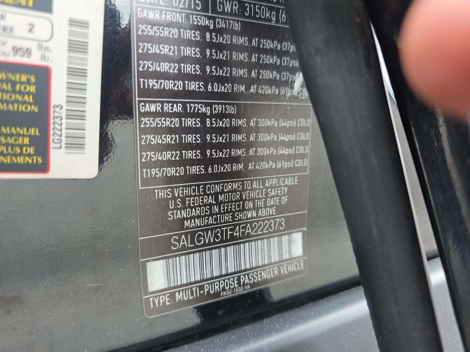 LAND ROVER RANGE ROVER - 5