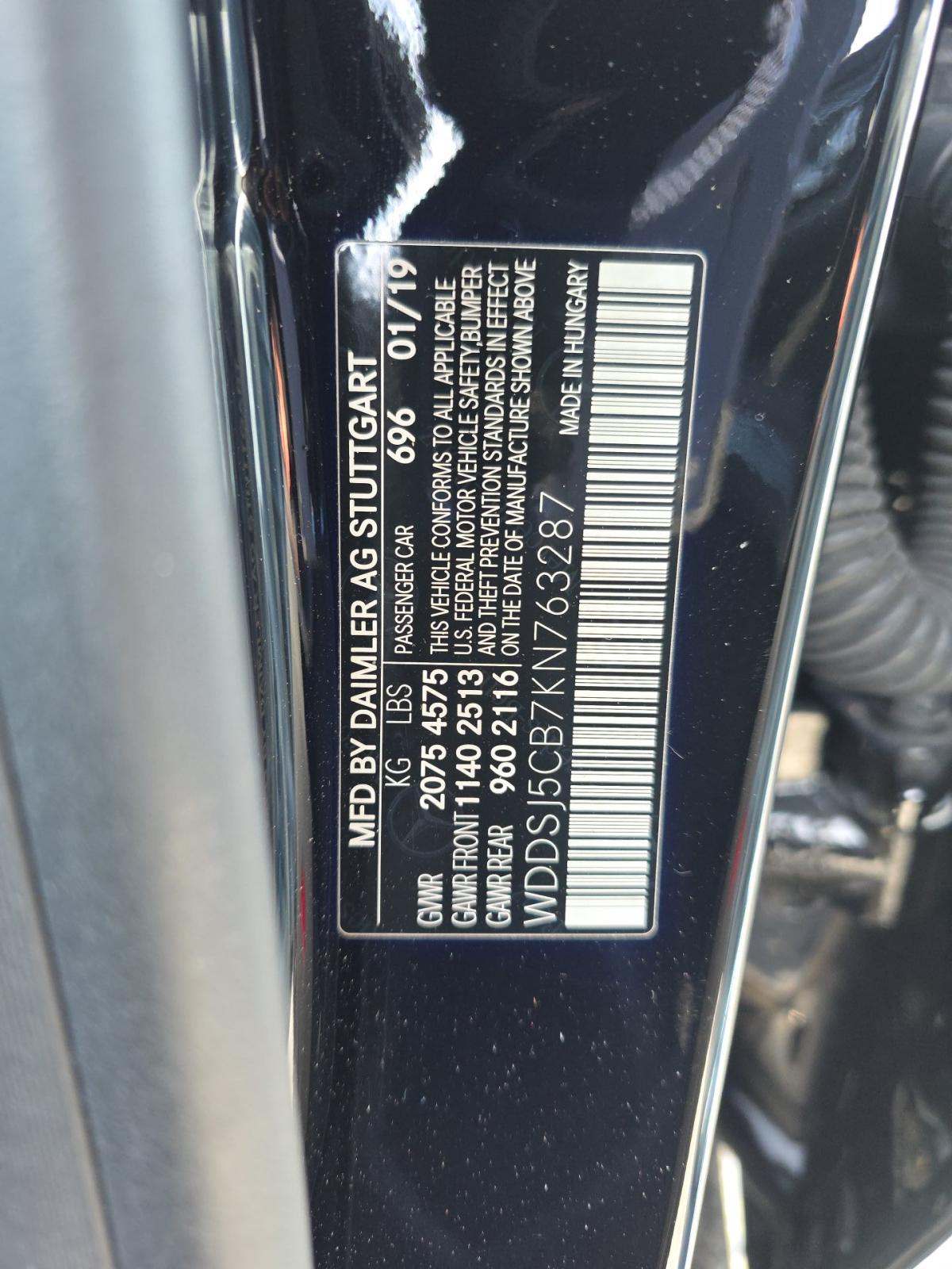 2019 Mercedes-Benz CLA AMG CLA 45 AWD