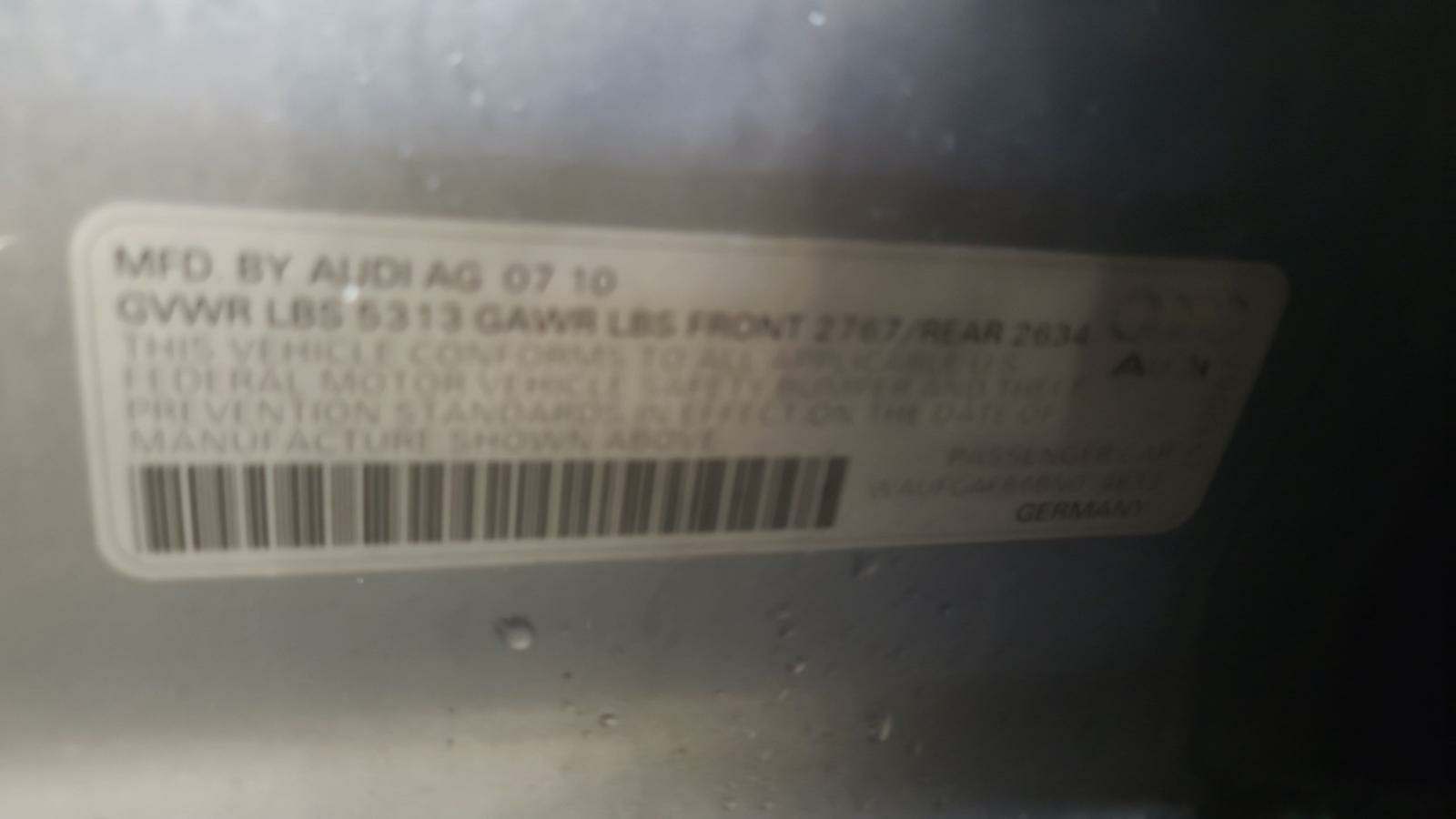 2011 Audi A6 3.0T Premium Plus AWD