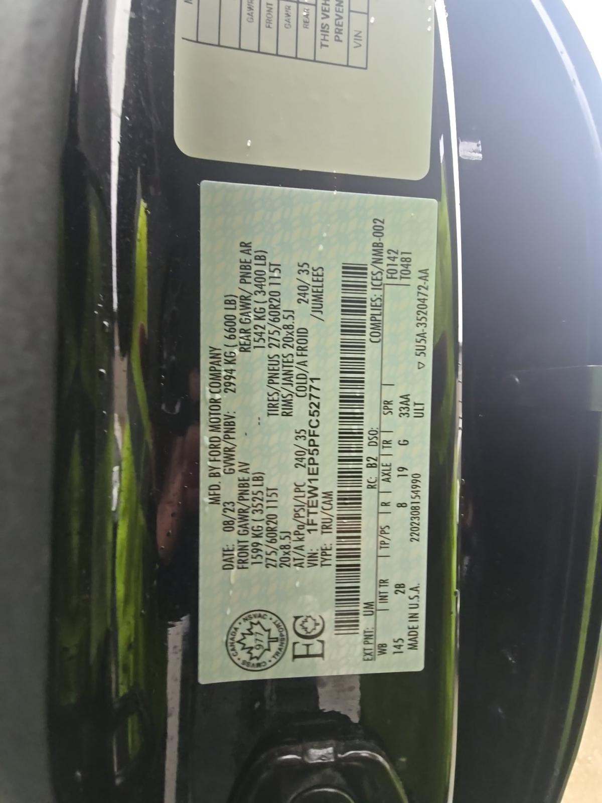 2023 Ford F-150 Lariat AWD