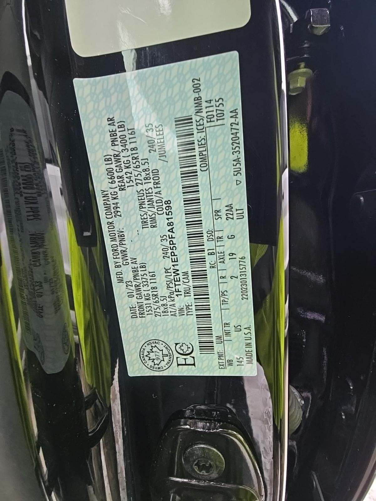 2023 Ford F-150 XLT AWD