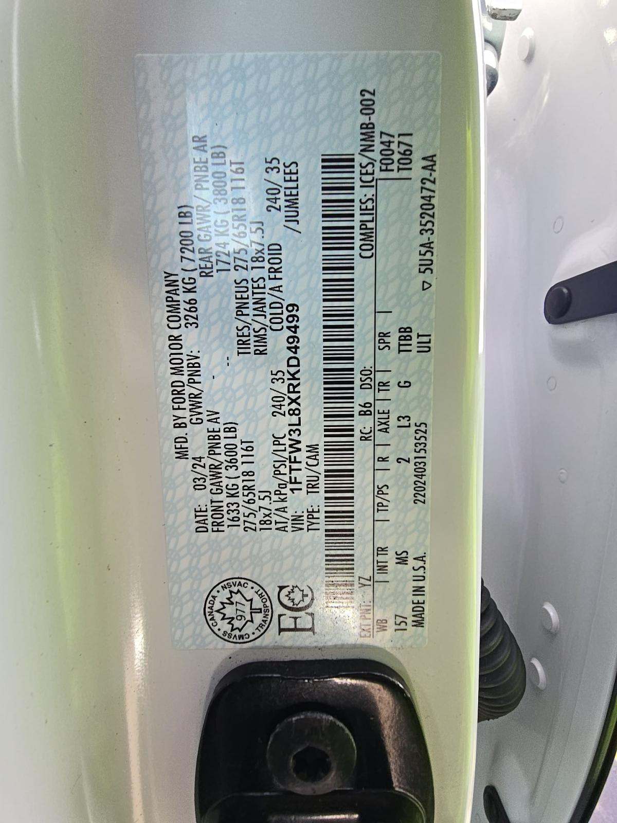 2024 Ford F-150 XLT AWD