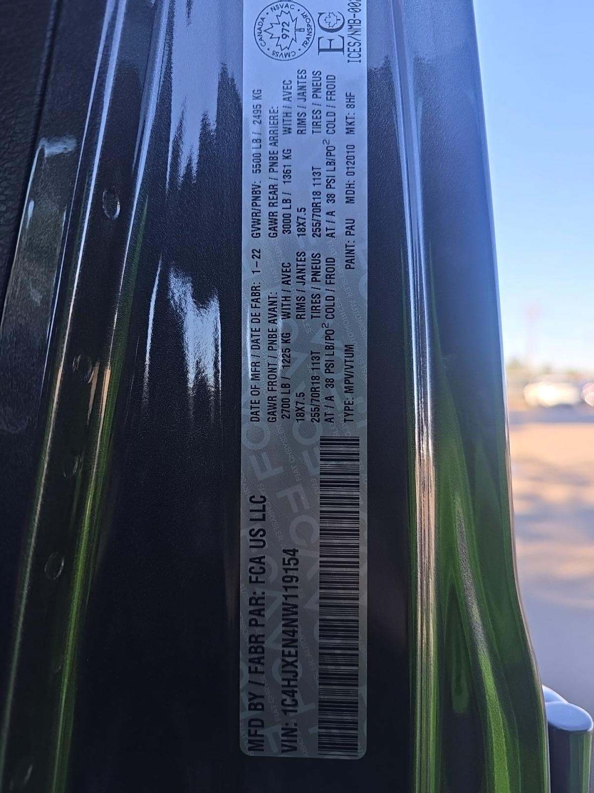 2022 Jeep Wrangler Unlimited Sahara AWD